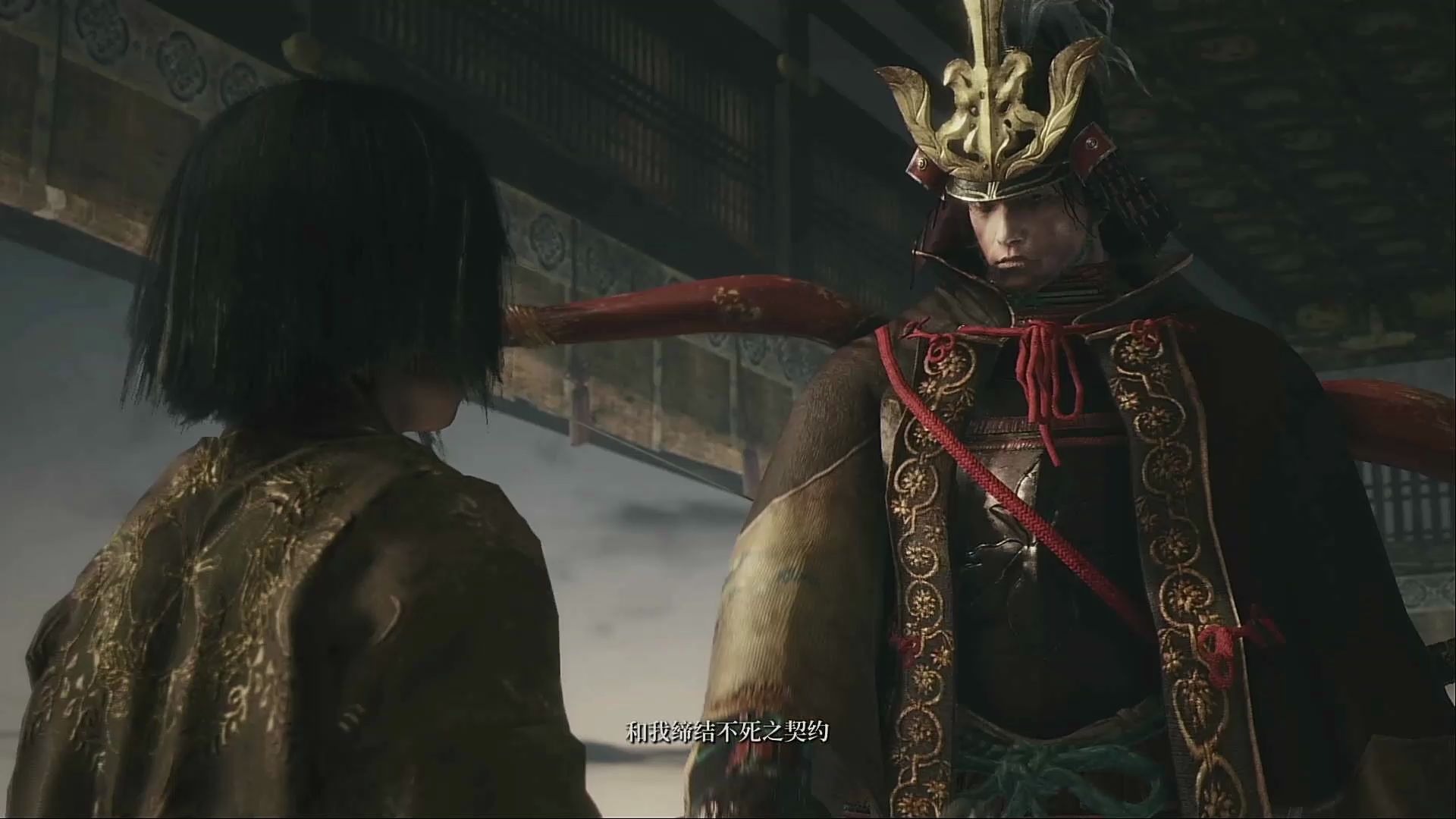 配音大赛只狼全角色日语配音弦一郎欲说服神子为得龙胤之力