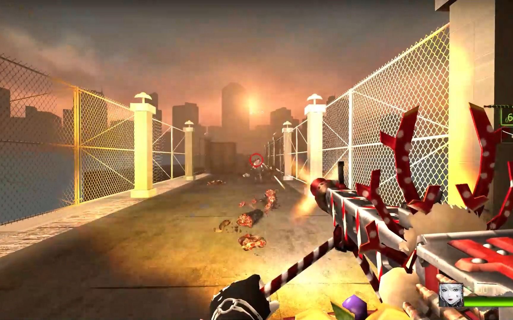 求生之路2新图《黑迷雾》专家m60无伤单通