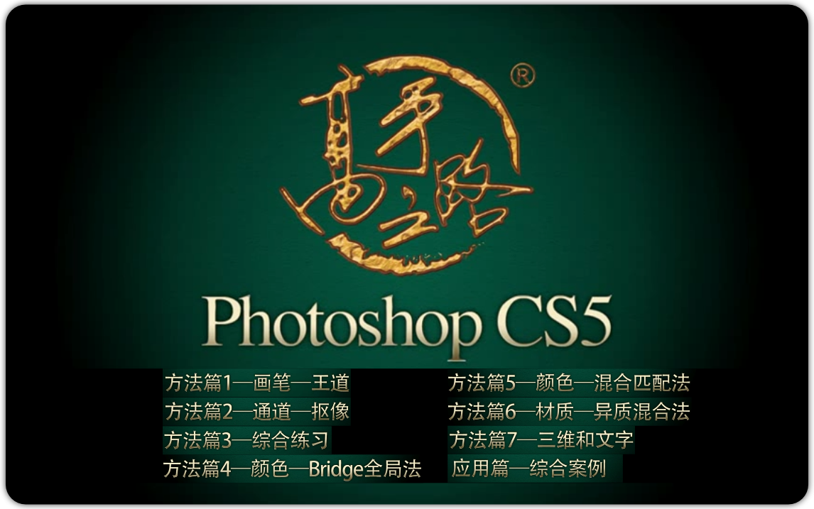 [图]李涛：《Photoshop CS5 高手之路》，经典的PS入门夯实基础课程