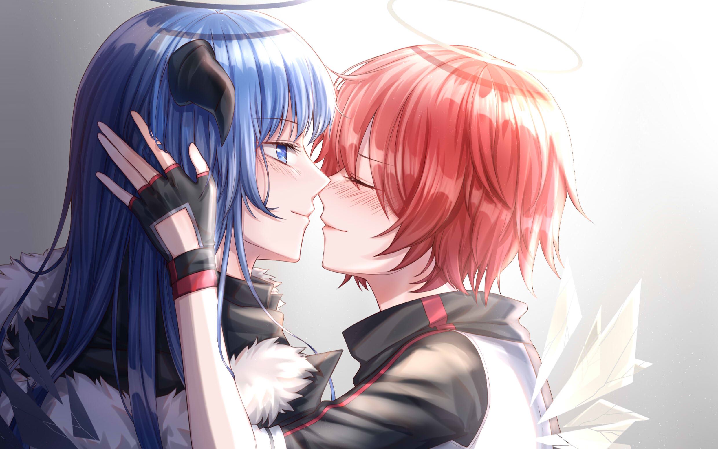 【明日方舟/莫能】来看天使贴贴