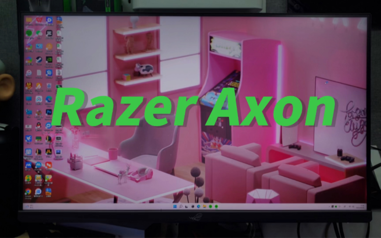 Razer Axon雷蛇壁纸程序 香吗? 说说看哔哩哔哩bilibili