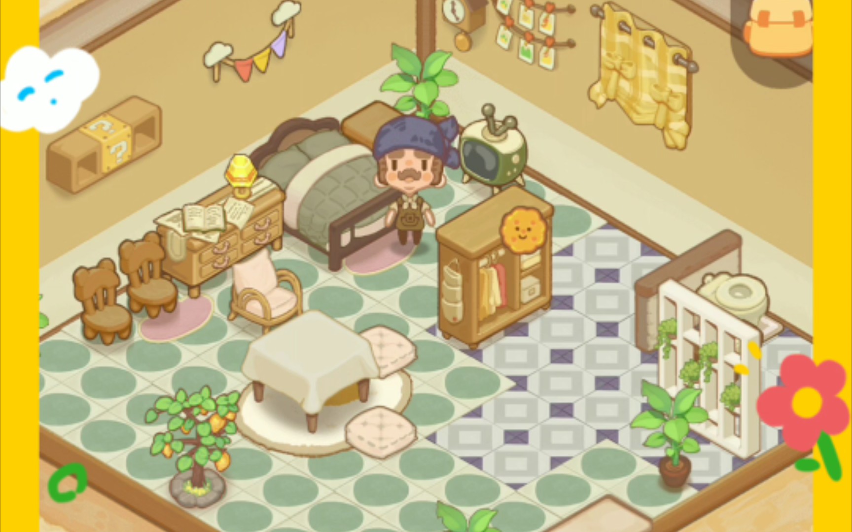 【爆肝种田向小游戏】乌冬的旅店,营业第6天,三层楼解锁完成!叮铃铃都