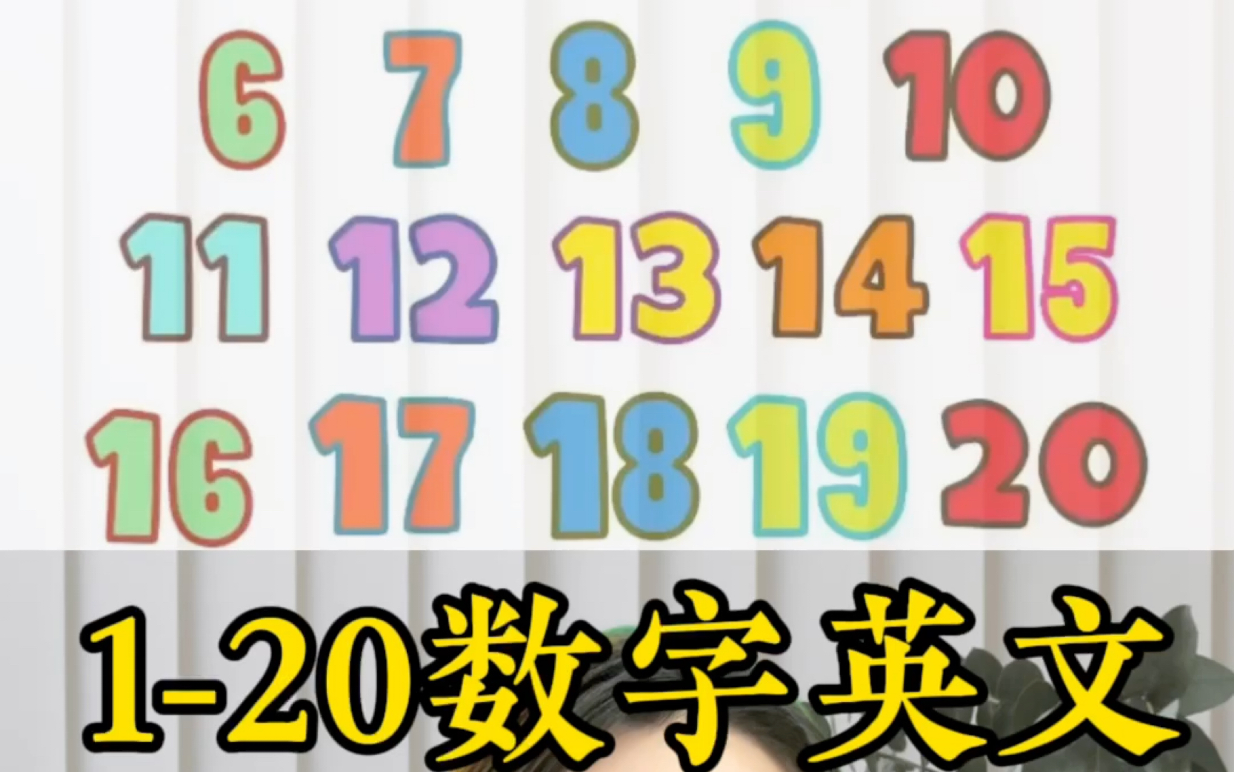 零基础学英语|120数字英文哔哩哔哩bilibili