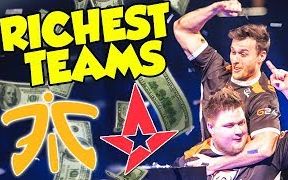 CSGO 五支一直很壕的CSGO职业队 Top 5 Richest CSGO Teams Of All Time...哔哩哔哩bilibili