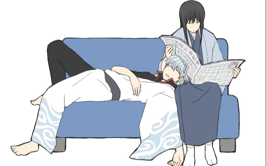 【银魂】【银桂】紧牵的手