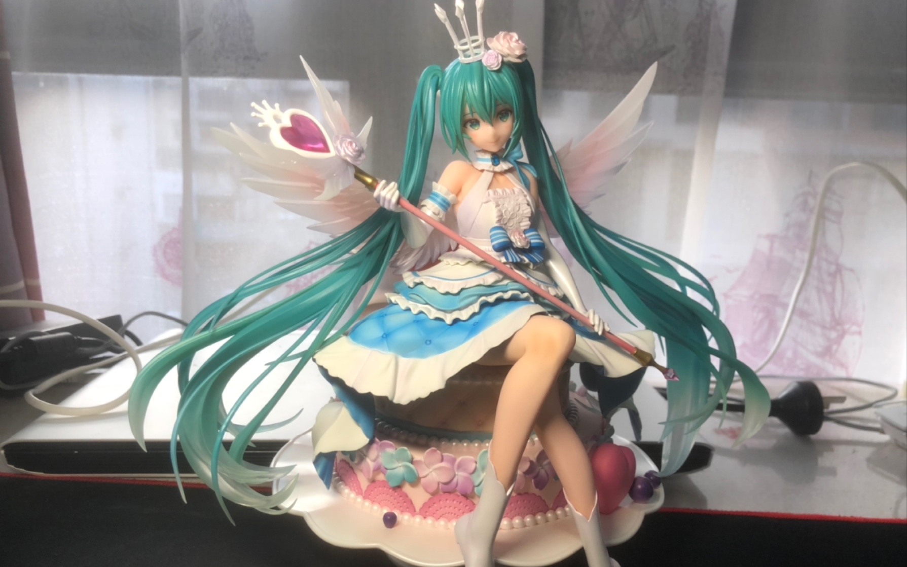 spiritale miku 生日蛋糕 甜蜜天使 手辦_嗶哩嗶哩_bilibili