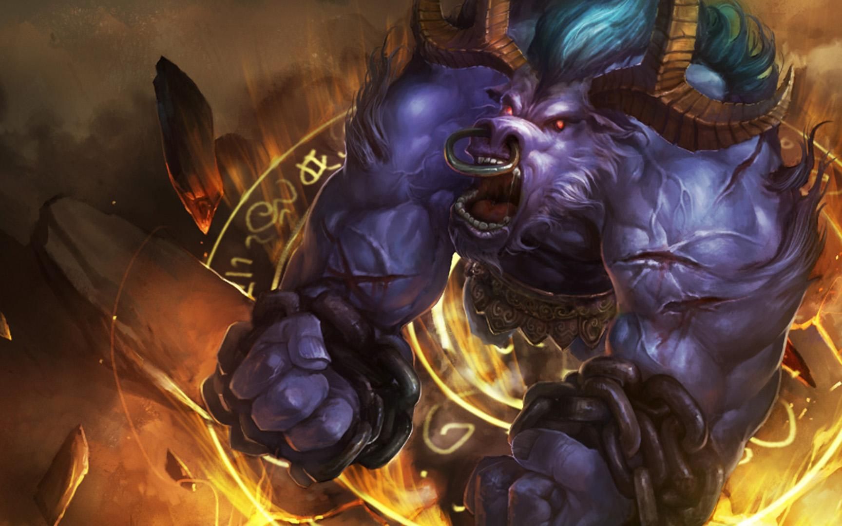 【lol考古】s4金银局牛头人辅助,录制于2014年7月_英雄联盟