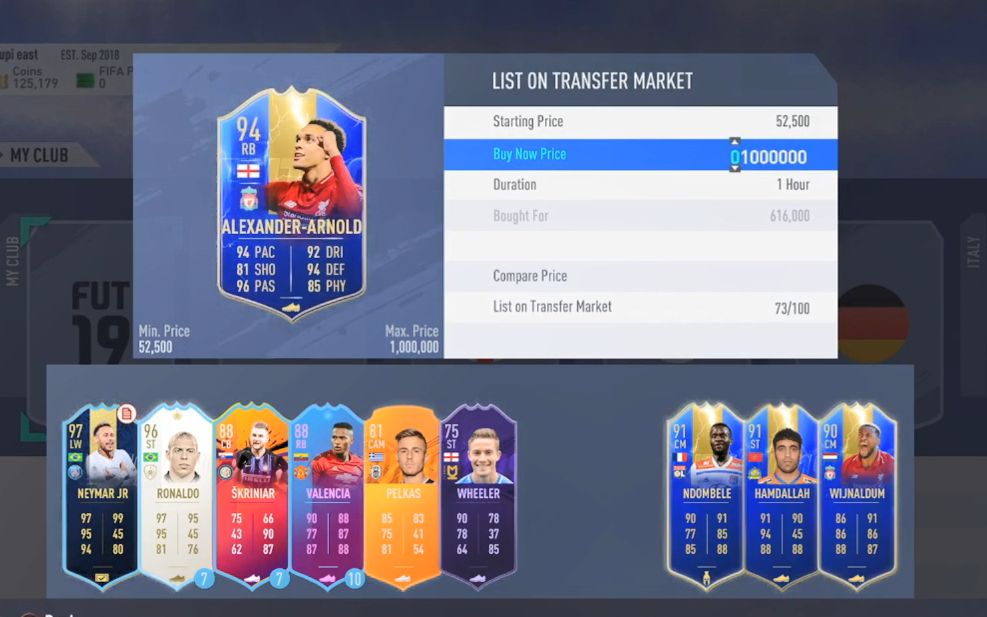 【FIFA19UT TOTS】流水账赛季蓝(绝版)卡买卖时机讨论哔哩哔哩bilibili