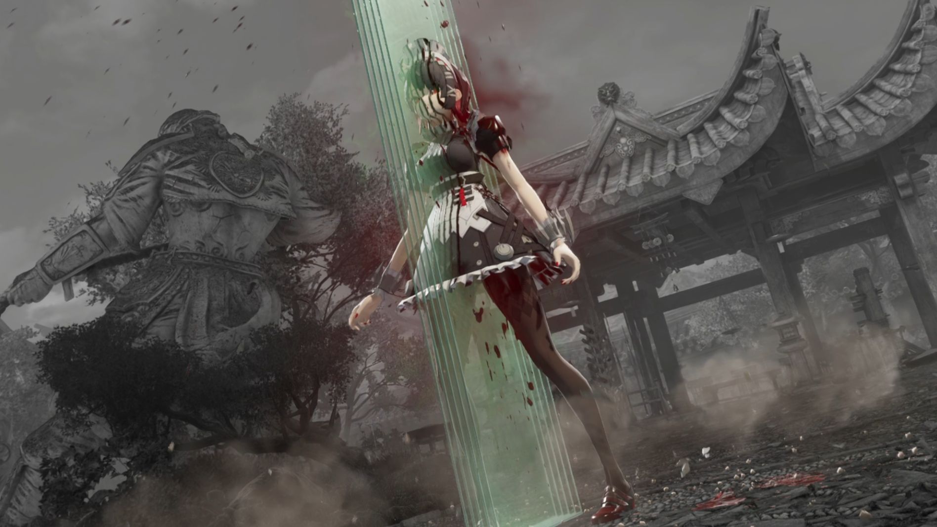 【真人快打1mod】绝区零爱莲被切成片片处决