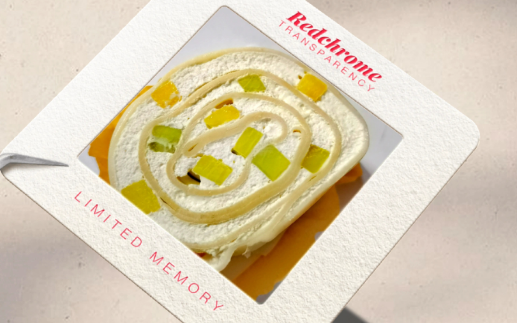 芒果毛巾卷蛋糕