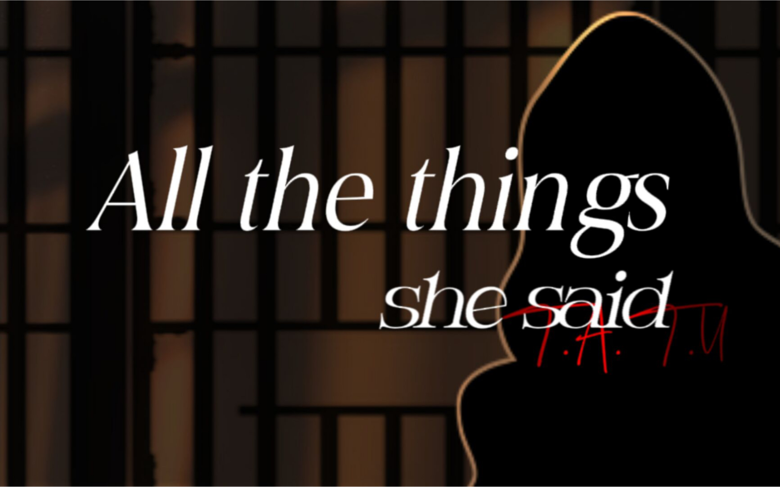 [图]【歌词排版｜疯批】All the things she said - T.A.T.U.