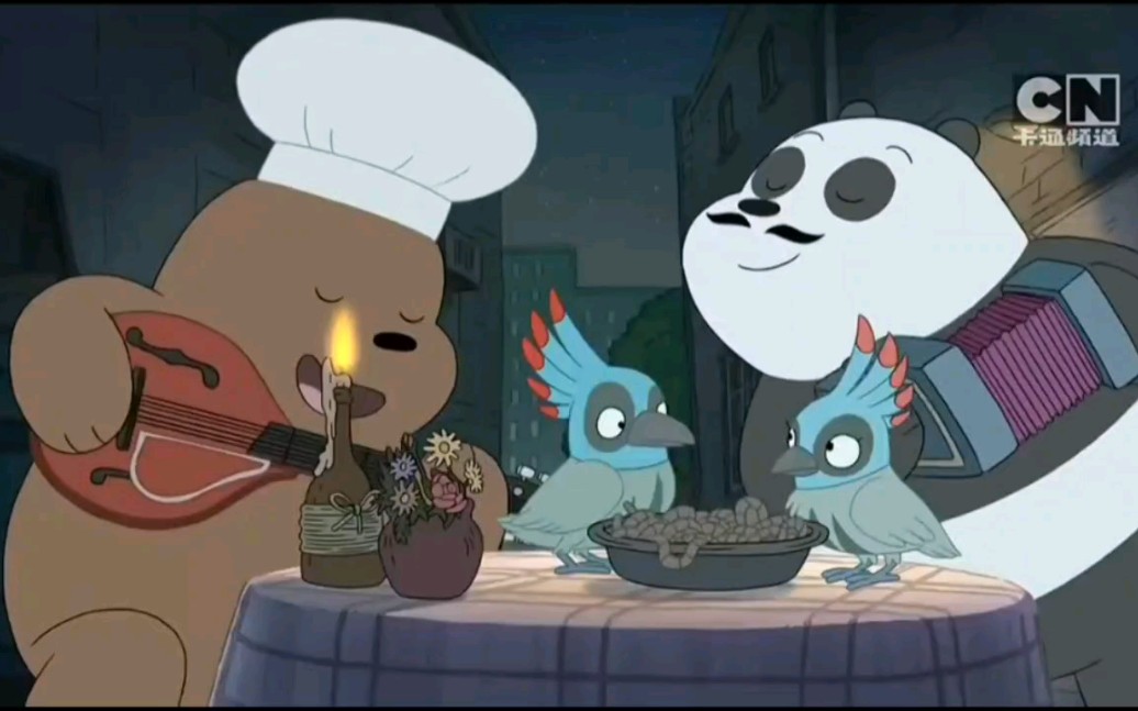 熊熊遇见你 片段_嘎嘎鸟求偶