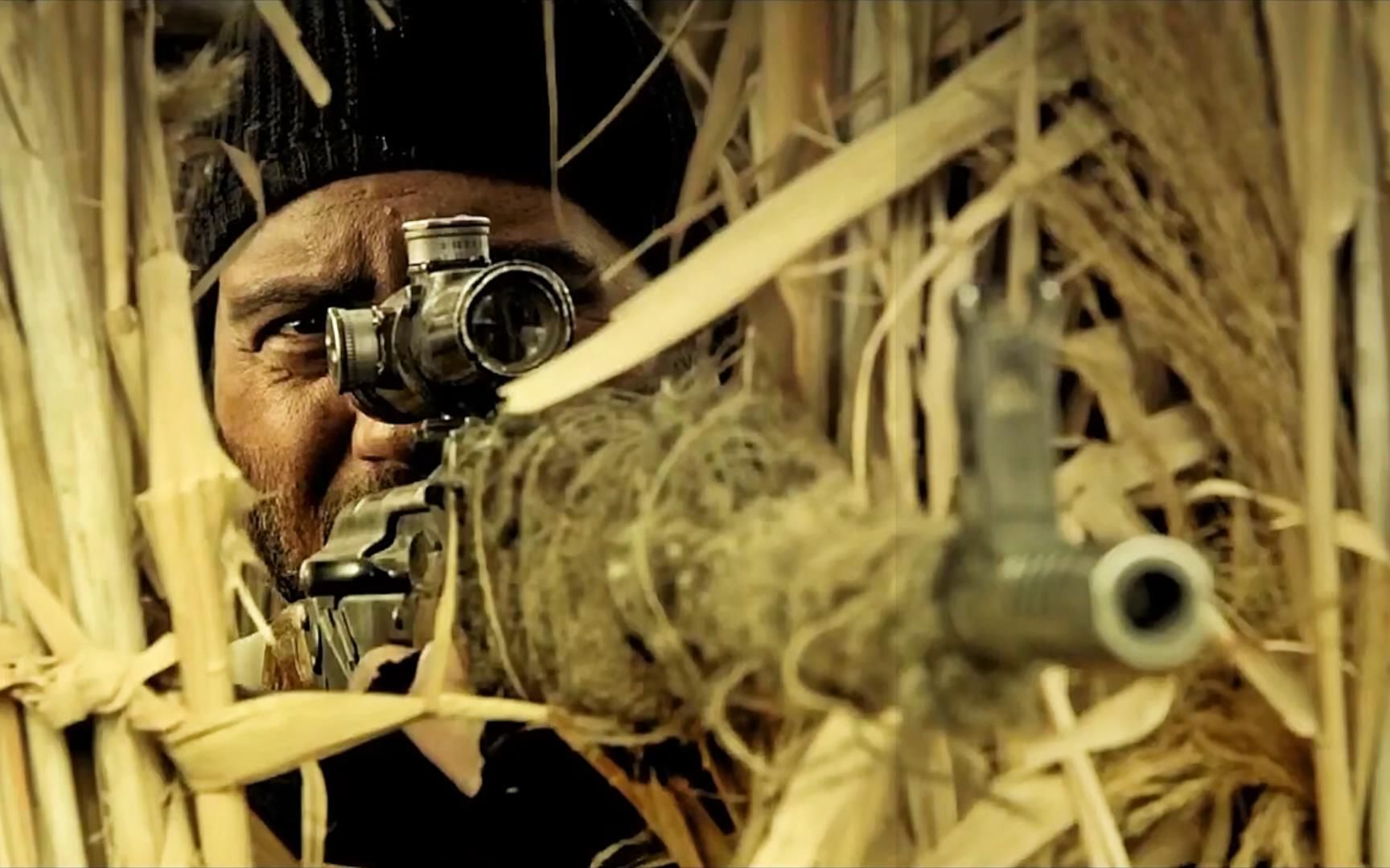 战争片《前线狙击手》:狙击高手之间的较量,精彩绝伦