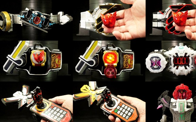 ooo鸟联组传说骑士道具把玩视频[原作者:k2eizo]核心硬币,连者之钥