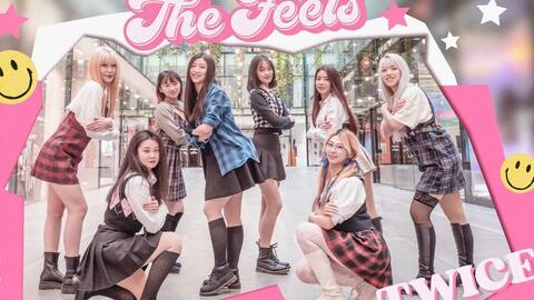 超还原 两套自制打歌服twice英文新曲the Feels翻跳 一不小心就找到了twice本人 哔哩哔哩 Bilibili