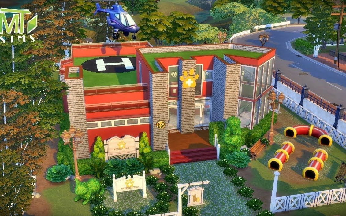 模拟人生4速建搬运|宠物医院 by mtsims