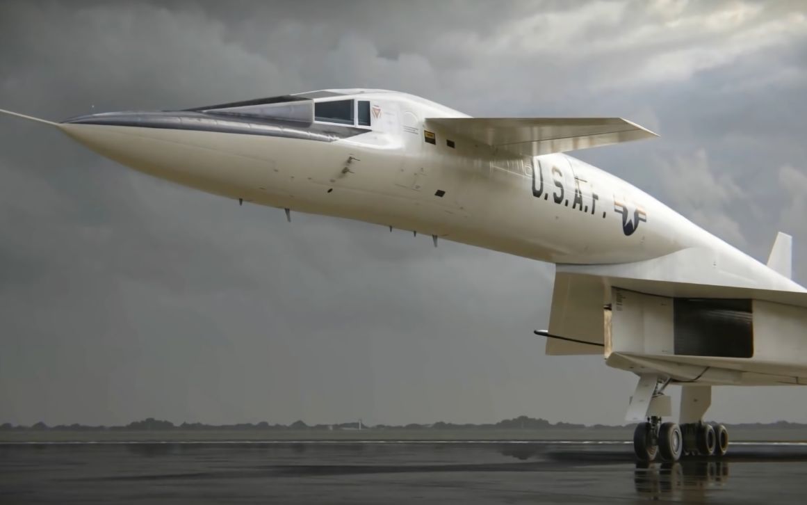 巨科幻的及能装又能跑的超三倍音速战略轰炸机