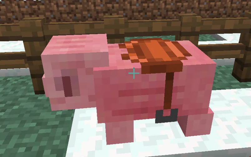 萌新《我的世界》生存实况4 养殖大户骑猪走四方 .