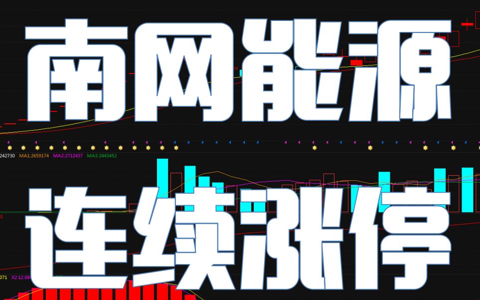 第一龙头股南网能源持续涨停,涨个不停,给了进场机会,你敢吗?来干哔哩哔哩bilibili