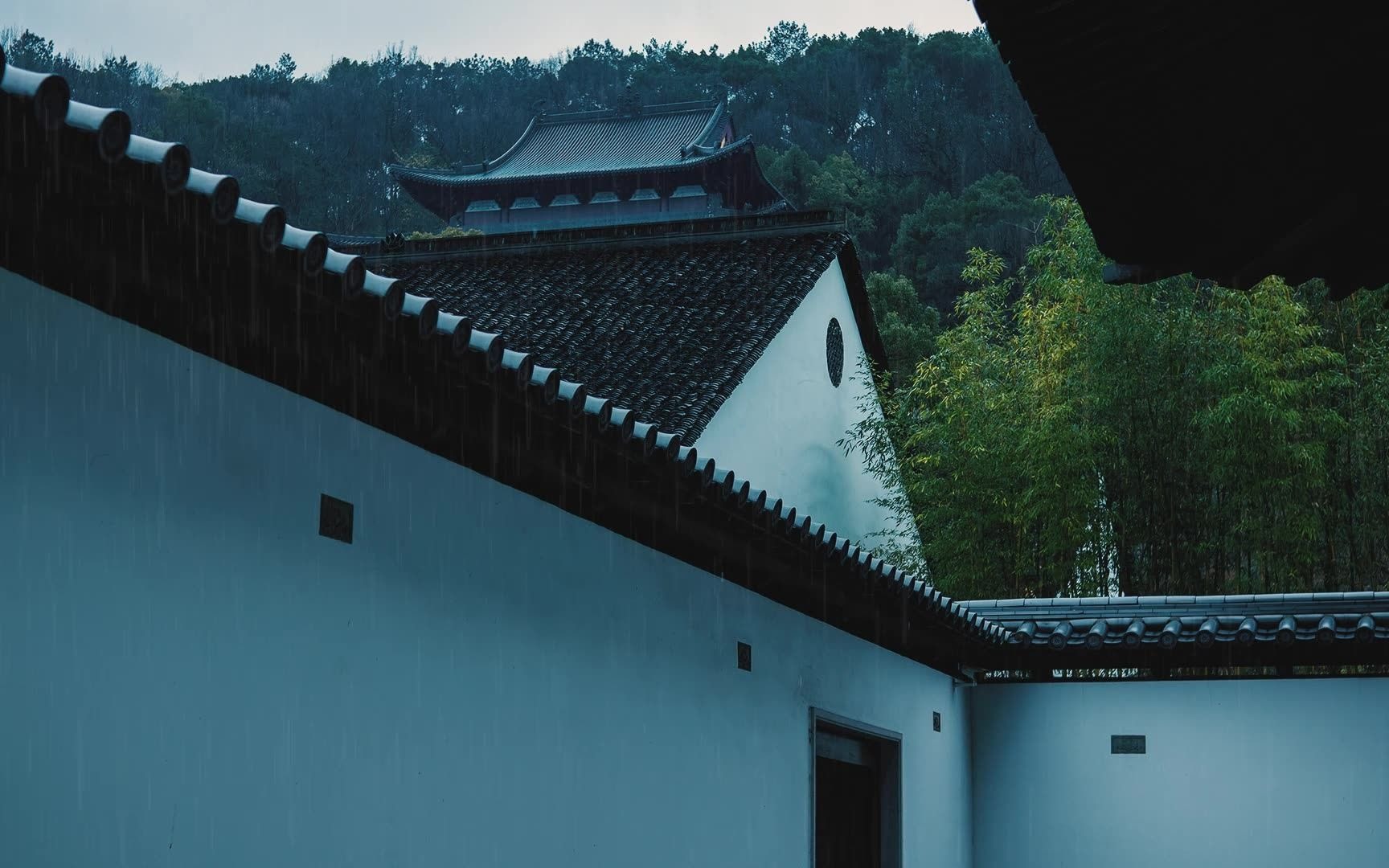 [图]【白噪音.雨声.木鱼】又见净慈寺