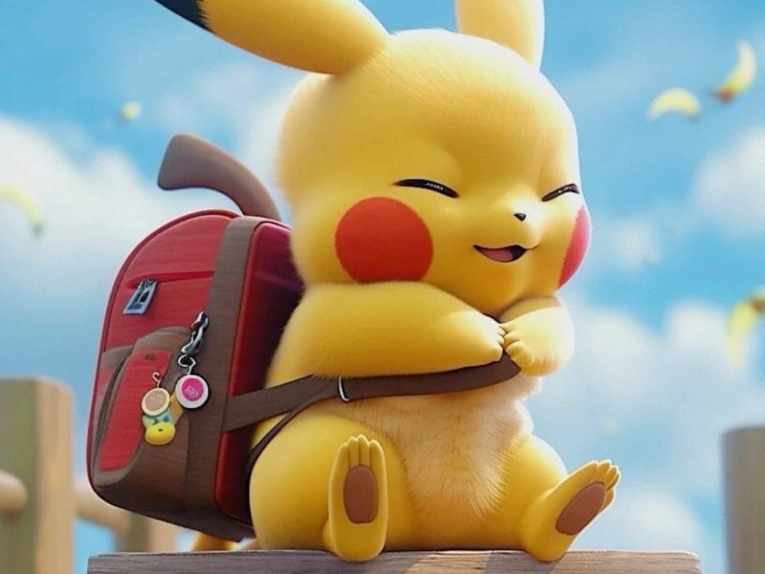 皮卡丘背书包