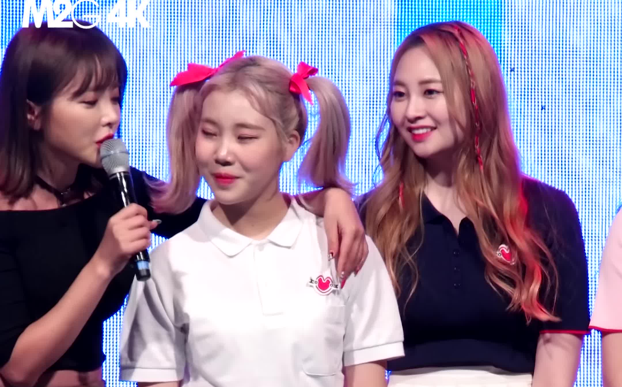 4k 170530 momoland nancy 洪真英提携后辈,jooe即兴蹦迪