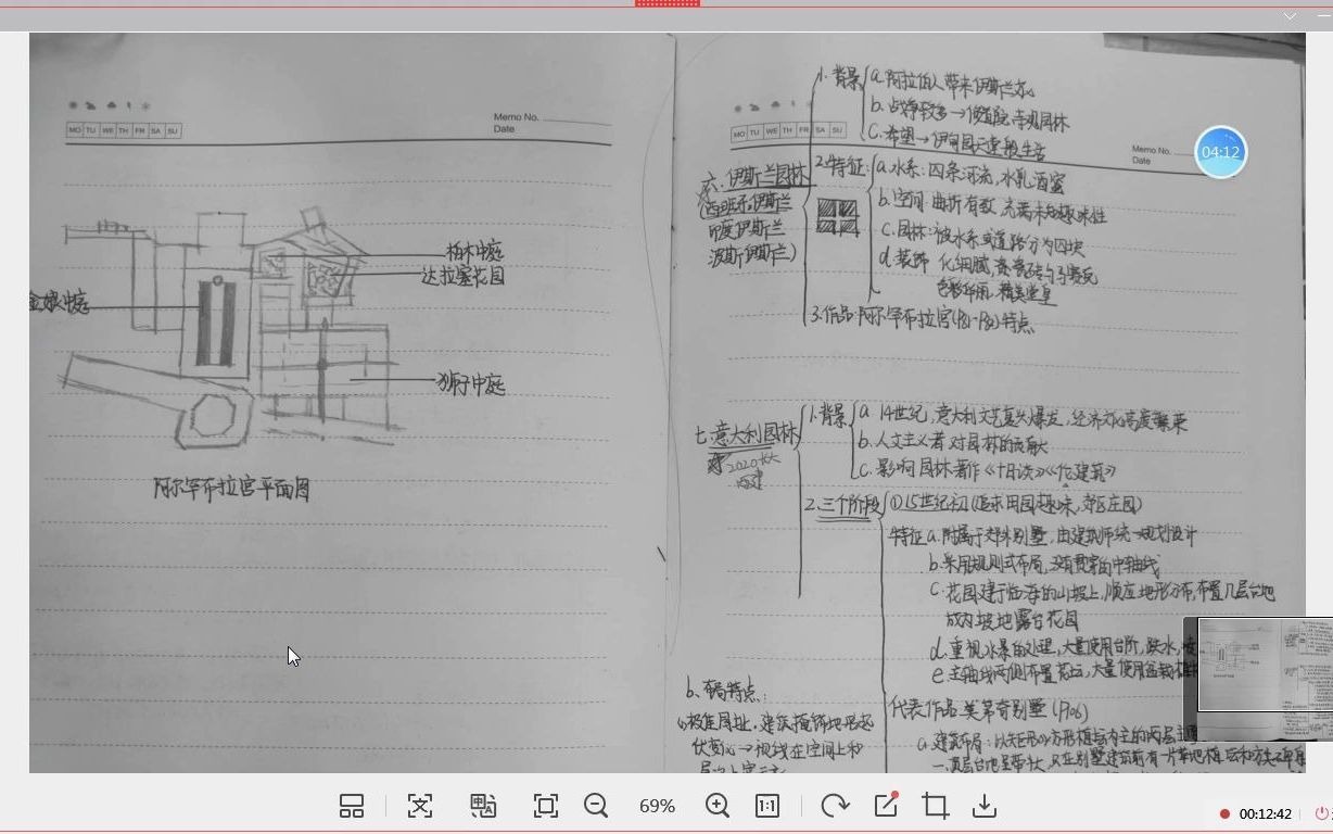 [图]西建大考研风景园林理论强化冲刺课第3讲《西方现代景观设计的理论与实践一》金筑四方手绘