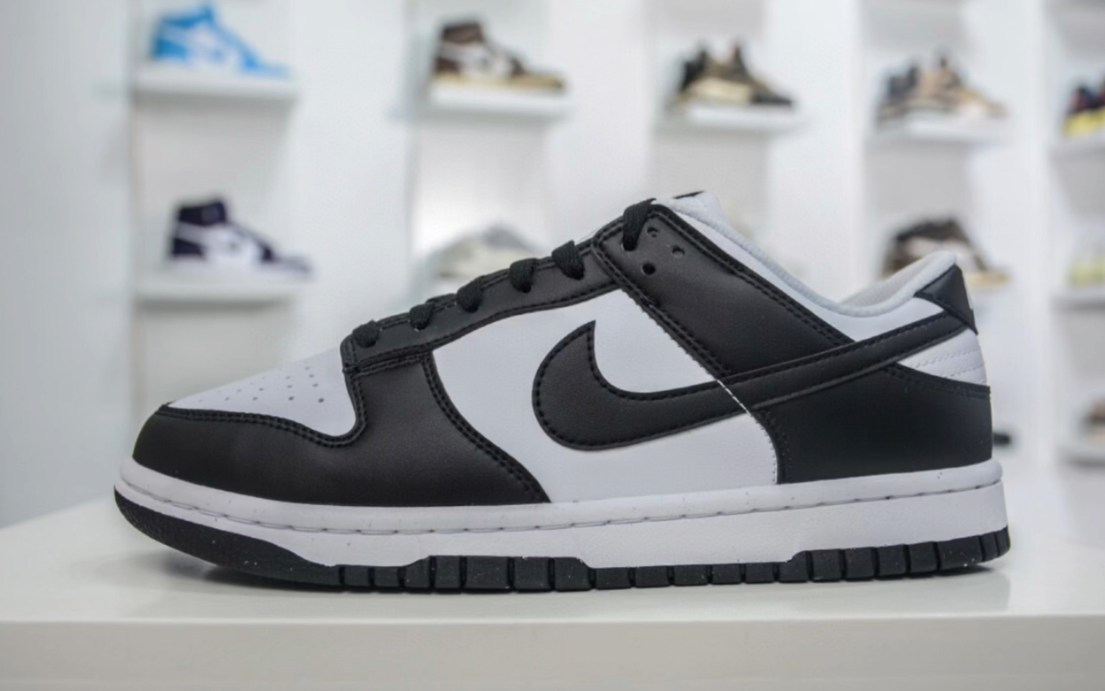 耐克环保熊猫 nike dunk low next nature white black 黑白低帮滑板