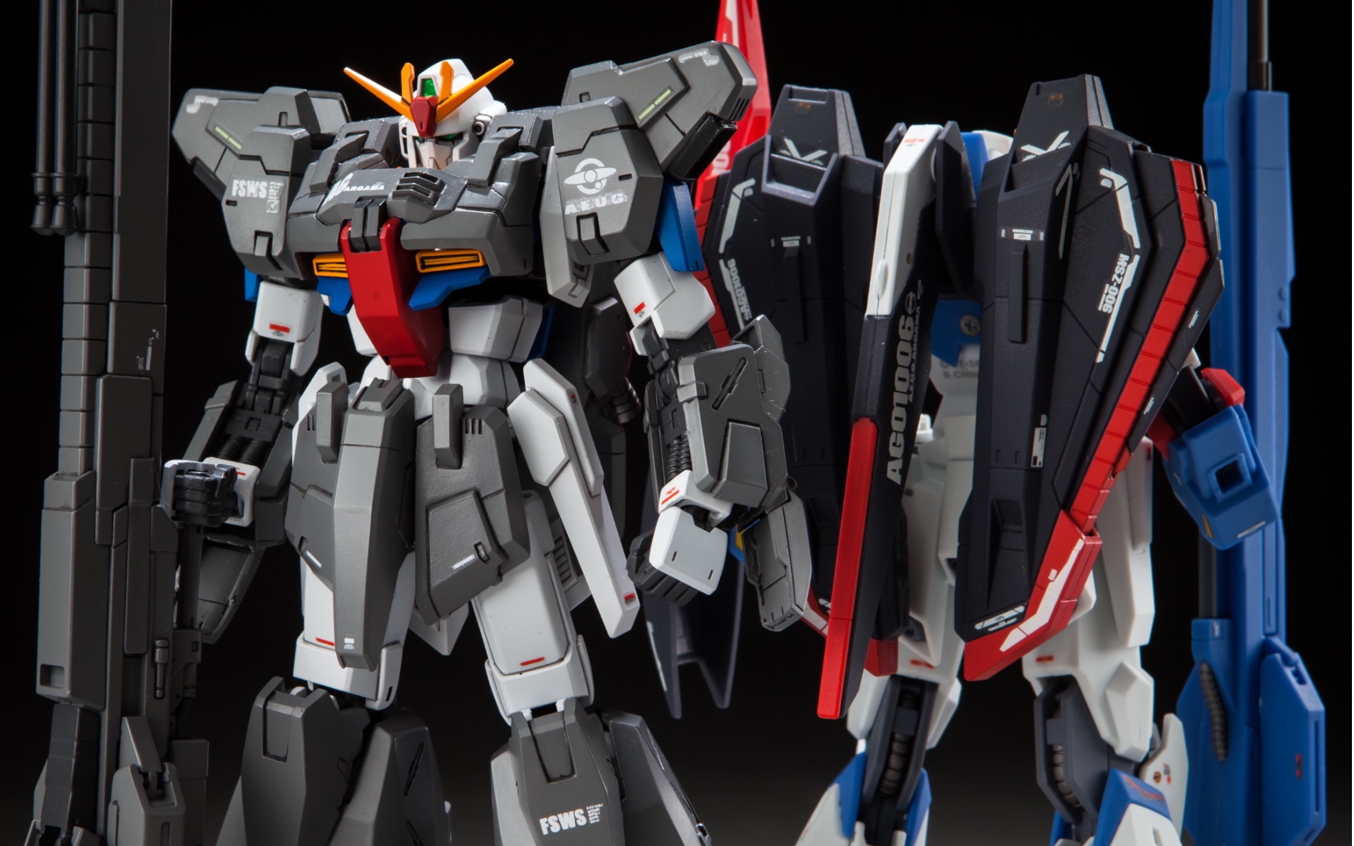 [图]【GK系列】1/144 HG GK改造件 全装甲高达Z FA-Zeta