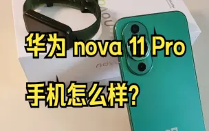 Download Video: 华为Nova11&华为手环8绿色系开箱  ！