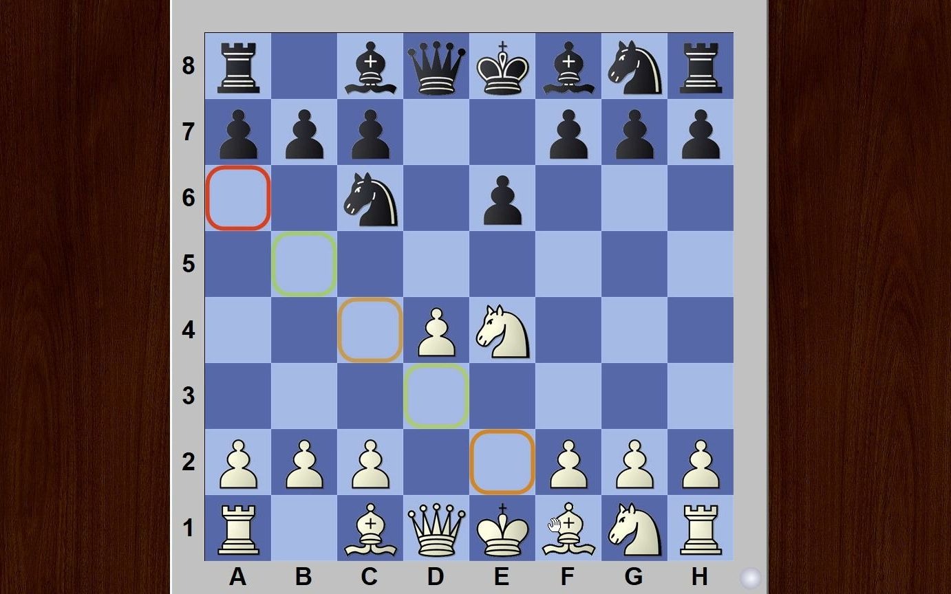 国际象棋对局分享法兰西防御优势一点一滴地积累