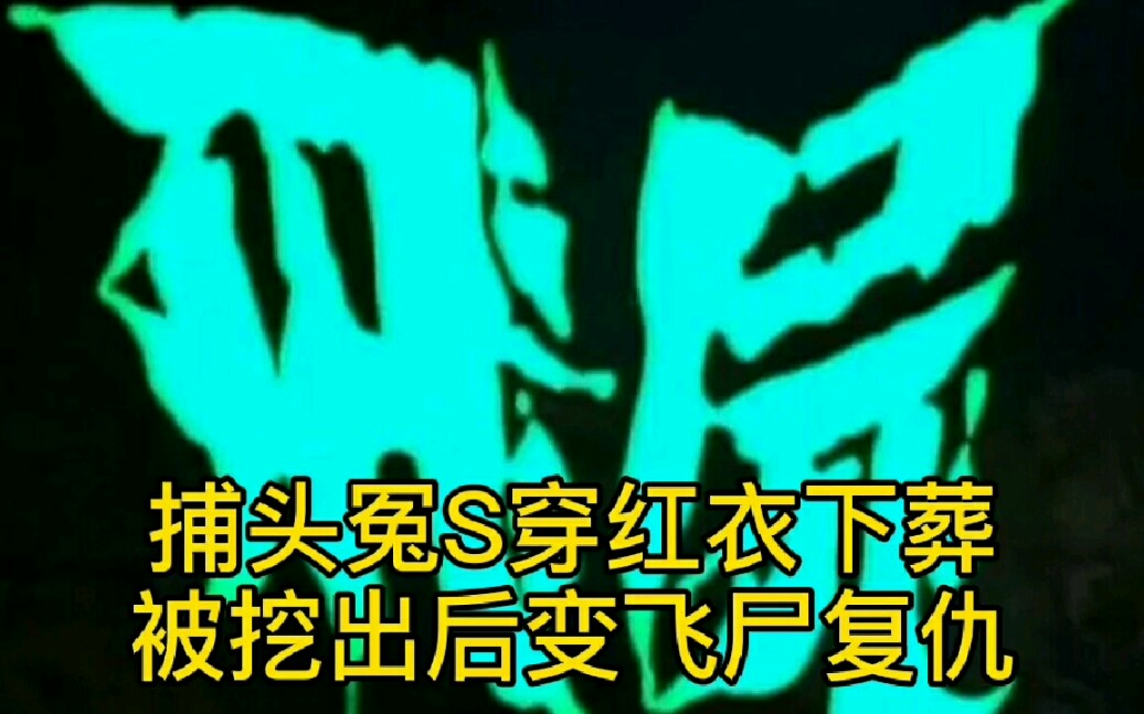 《飞尸》:捕头冤S穿红衣下葬,被挖出后变飞尸复仇.哔哩哔哩bilibili