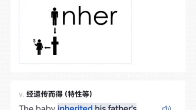 强行记忆路过你的单词【inherit】哔哩哔哩bilibili