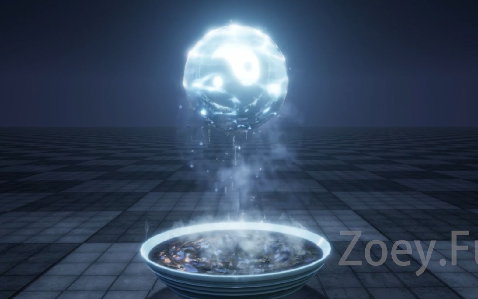 ue4个人特效作品——waterball水球(写实水,水材质)