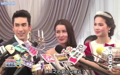 【NAYALH中字】Anne Nadech Yaya《公主罗曼史》开机仪式采访哔哩哔哩bilibili