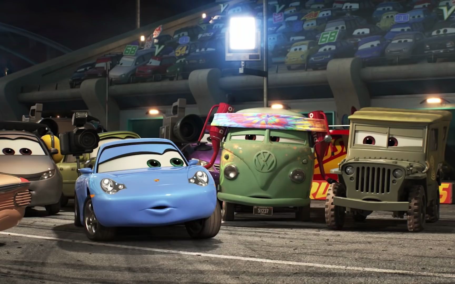 【赛车总动员】酷姐加入队迪卡洛队