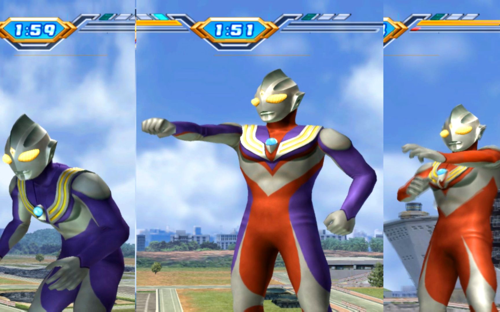 对比三形态迪迦无伤hard泰兰特【观众点播】