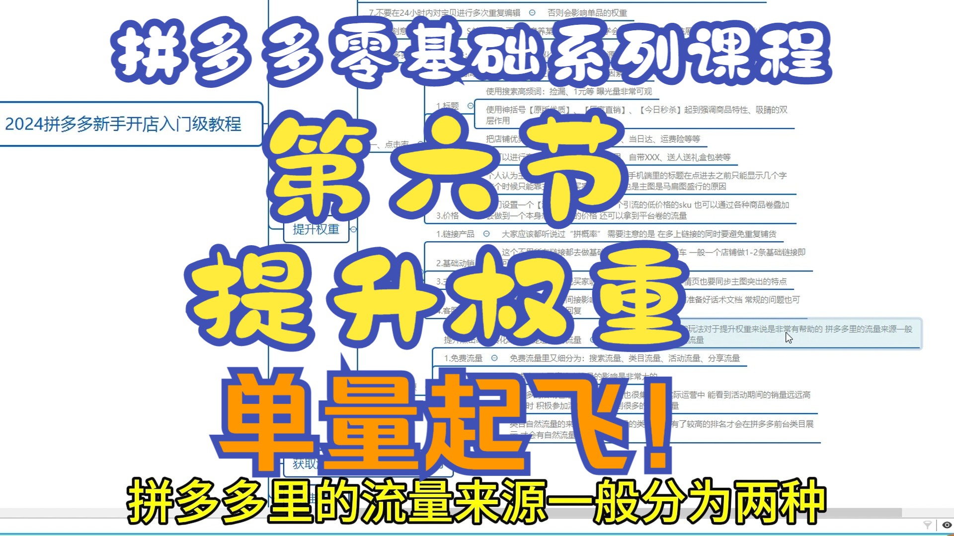 拼多多新店起链接如何提升权重 按照这个思路来你一定会单量起飞!哔哩哔哩bilibili