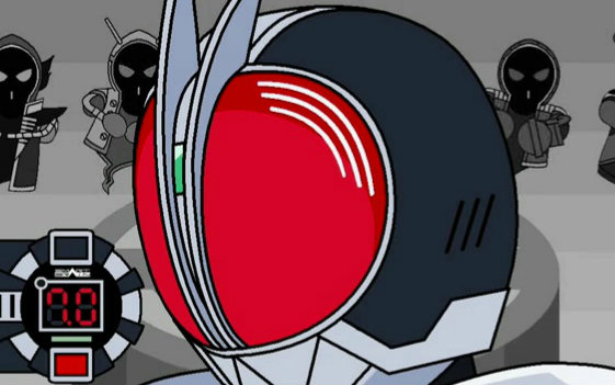 【手绘假面骑士】ghost驱动器待机音效不注意变成了faiz插曲