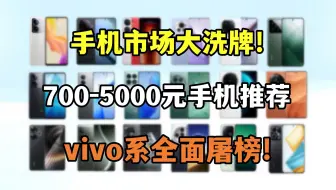 Download Video: 恭喜vivo销量登顶！700-5000元全价位手机大推荐！市场价格大洗牌！