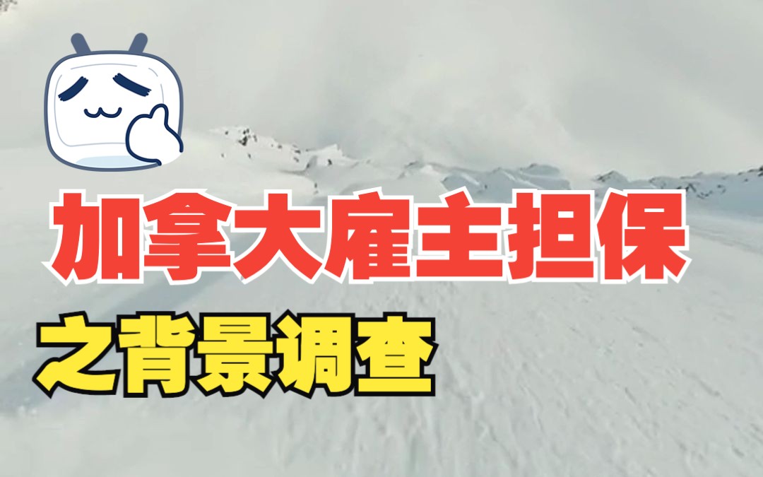 加拿大雇主担保之什么是背调? #加拿大雇主担保 #背调 #加拿大生活 #萨省雇主担保 #阿省雇主担保 #BC雇主担保 #加拿大BC #阿省 #萨省哔哩哔哩bilibili