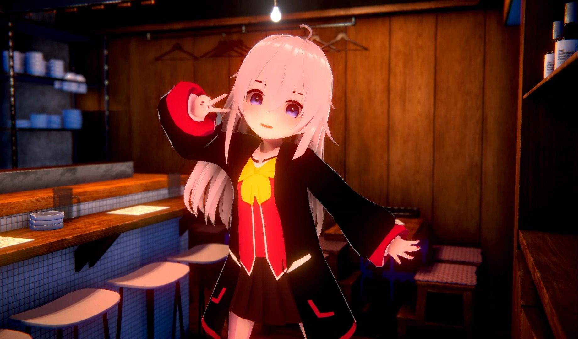 【展示】超绝可爱3d美少女镜座