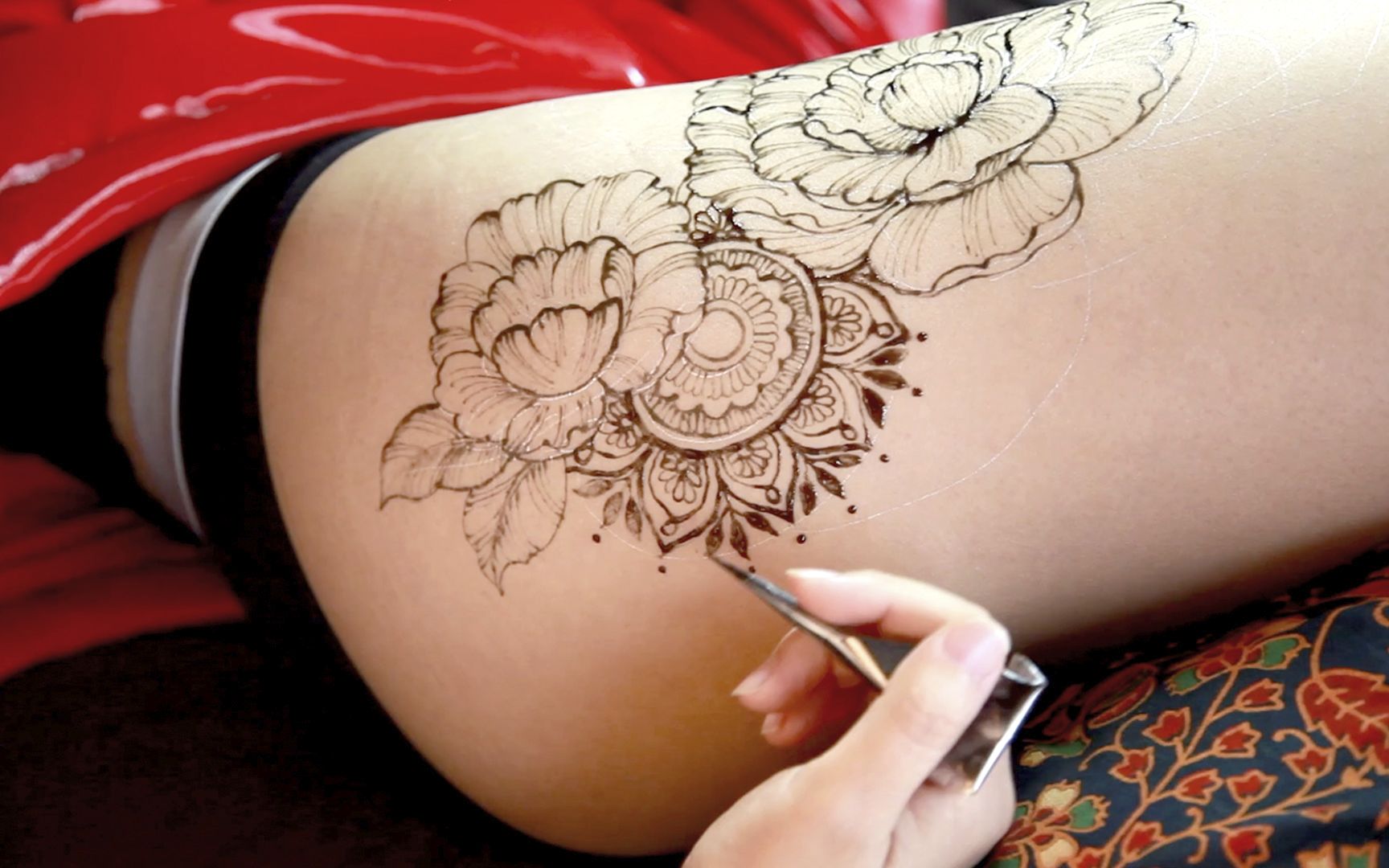 多彩居艺术海娜纹身 Henna Tattoo by HUE ARTS CREATIONS哔哩哔哩bilibili