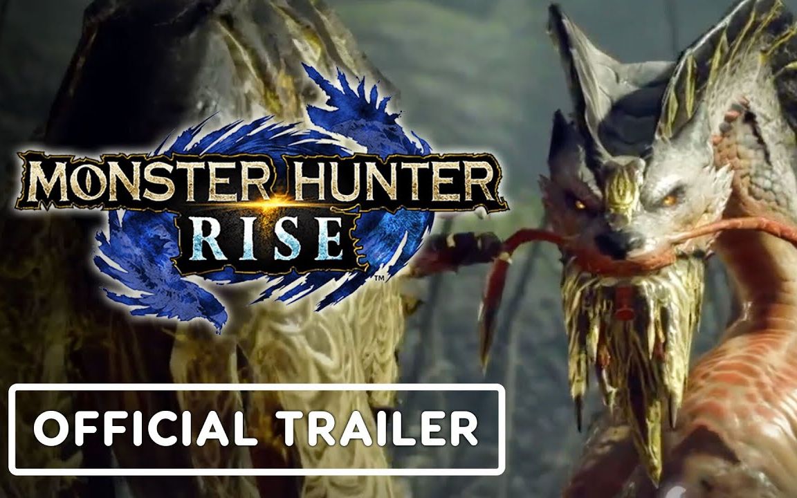 【任天堂直面会】怪物猎人:rise 官方故事预告 (英语练习时间)