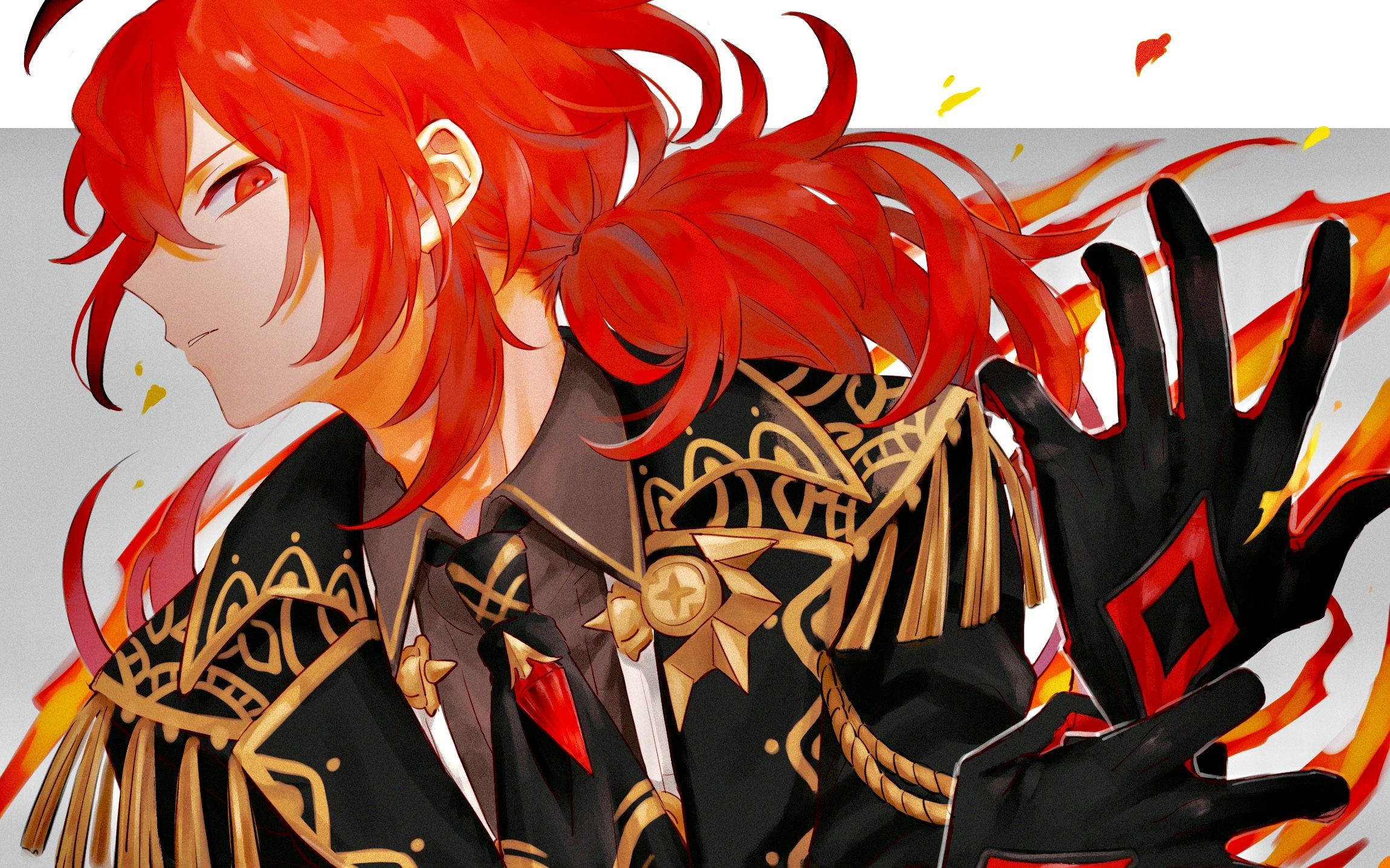 迪卢克新皮,卢厨快快凑过来,特效炸裂!_哔哩哔哩bilibili_原神