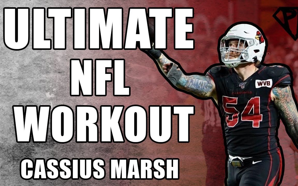 mike ohearn - nfl猛男cassius marsh的泰坦背部训练