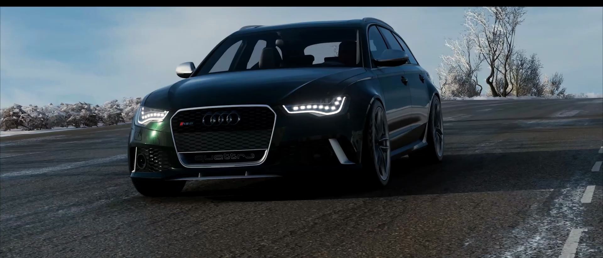 汽车广告奥迪rs6fanmade