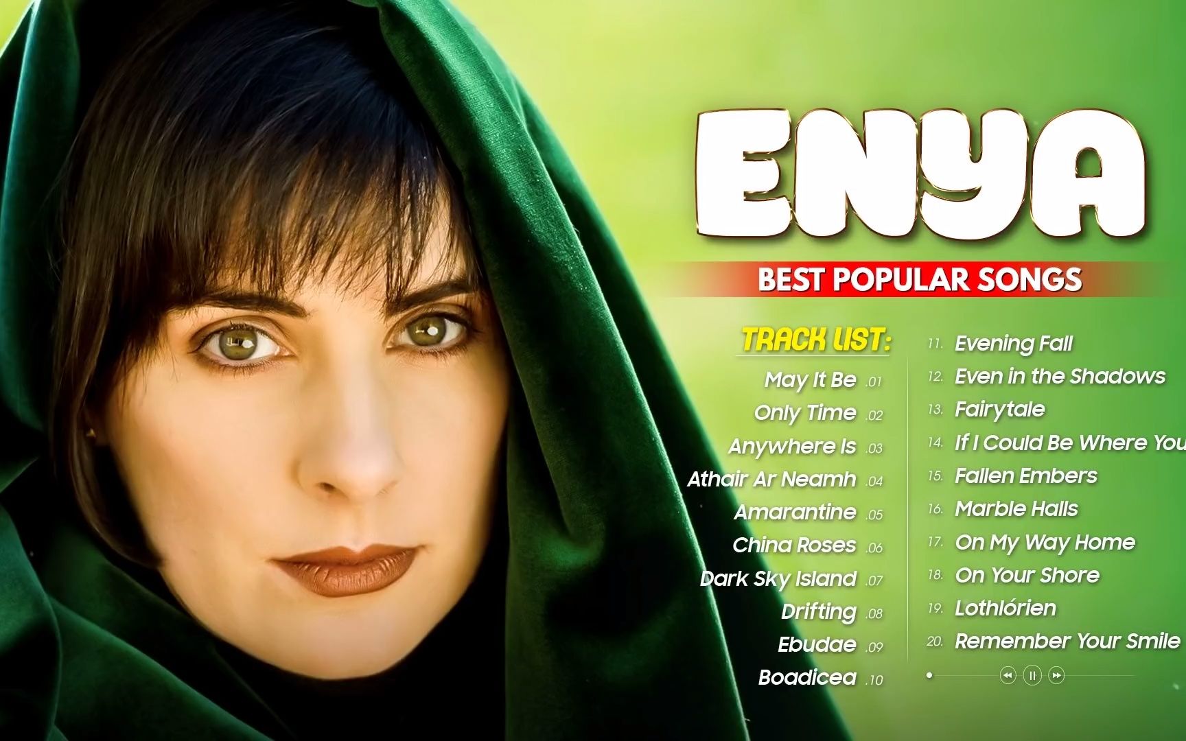 恩雅~ 精選~the best of enya songs93enya collection