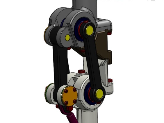异构行走机器人仿生腿膝部回转机构设计哔哩哔哩bilibili