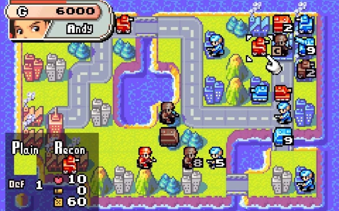 [图]GBA《高级战争》War Room模式全地图999S